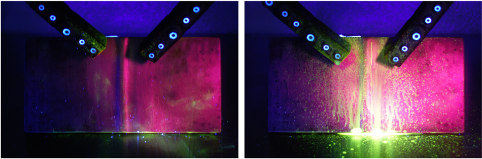 Resultado de imagem para particulas magneticas fluorescentes